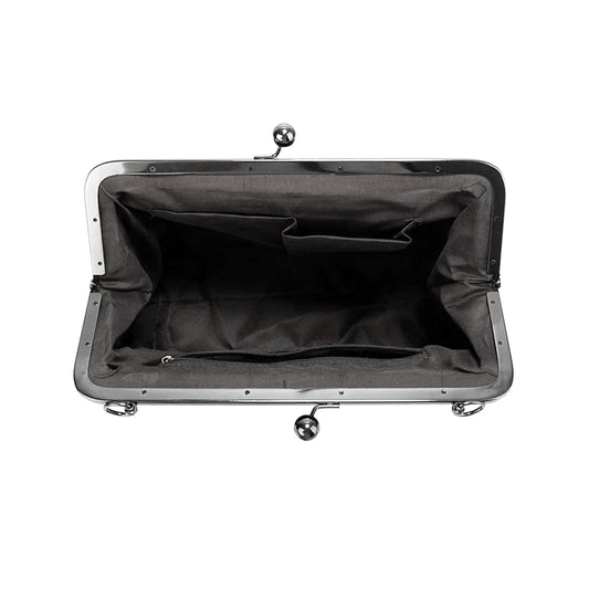 Kisslock Crossbody – Elegante Schultertasche mit Vintage-Verschluss (Modell 1752)