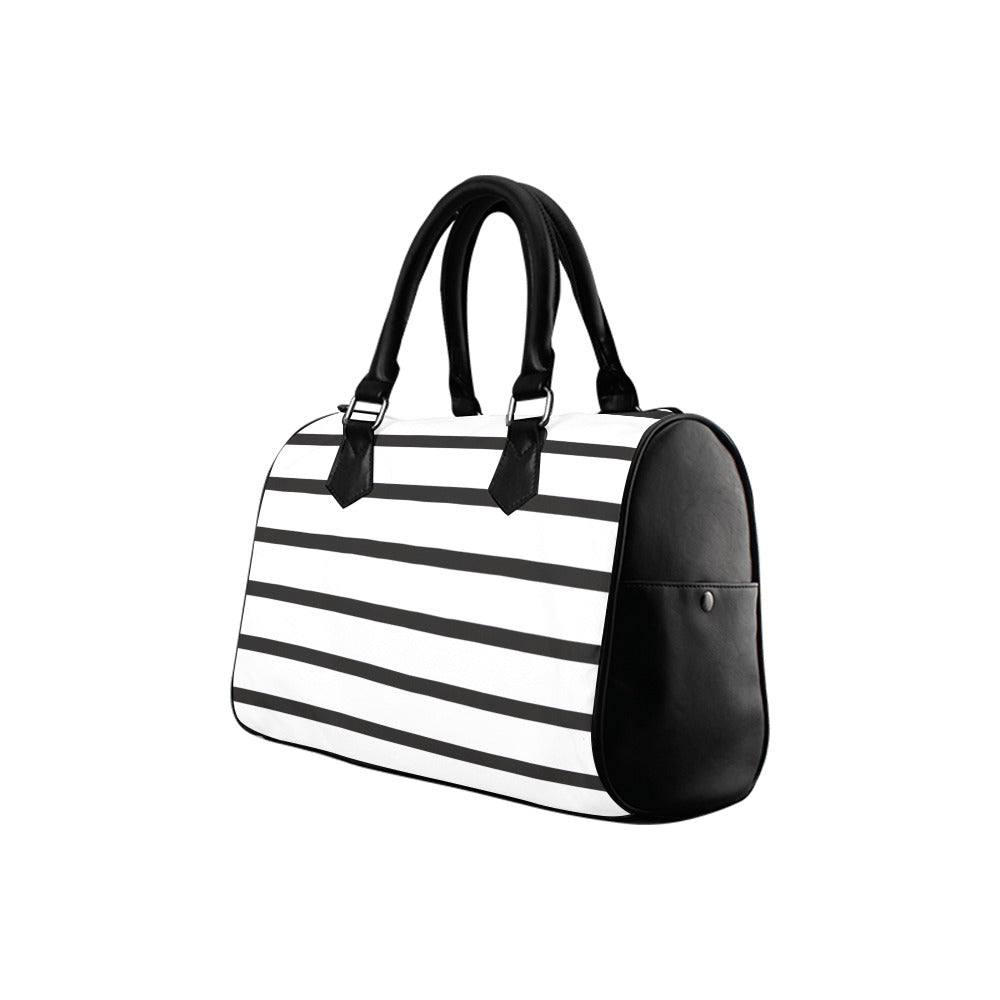 Damen Handtasche mit Streifenmuster (Modell 1621)