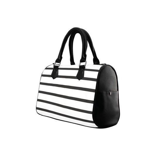 Damen Handtasche mit Streifenmuster (Modell 1621)