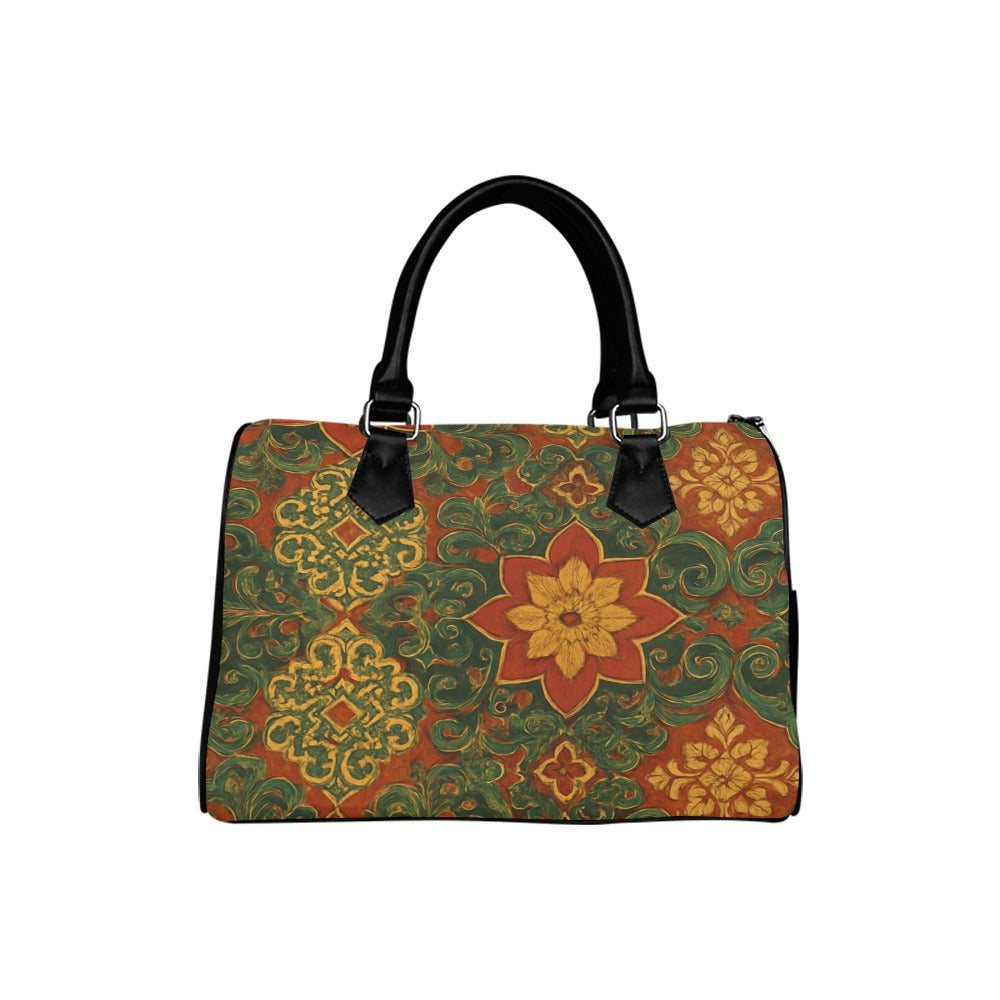Elegante Canvas-Handtasche mit orientalischem Muster – Modell 1621